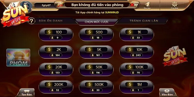 Phỏm Sunwin - Hướng Dẫn Cách Chơi Và Kinh Nghiệm Hay 4 Sunwin Cách xếp hạng sau mỗi ván phỏm Sunwin
